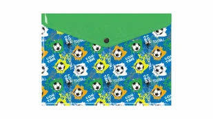 Teczka koperta A4 pp z nadrukiem football - Teczki i skoroszyty - miniaturka - grafika 1