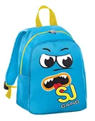 Plecaki - Seven SJ Zaino Scuola Small Faccine-Asilo elementari 10 lt Bambina, małe dziewczynki SJ Small Smiley plecak niebieski Angry Yellow Grundschule przedszkole 10 lt, Taglia unica- - miniaturka - grafika 1