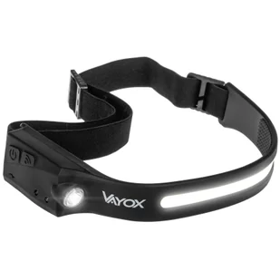 Latarka czołowa Vayox VA0128 350lm, akumulatorowa, USB-C, silikonowa - Latarki - miniaturka - grafika 1