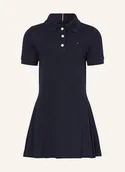 Sukienki - Tommy Hilfiger Sukienka Polo Z Piki blau - miniaturka - grafika 1