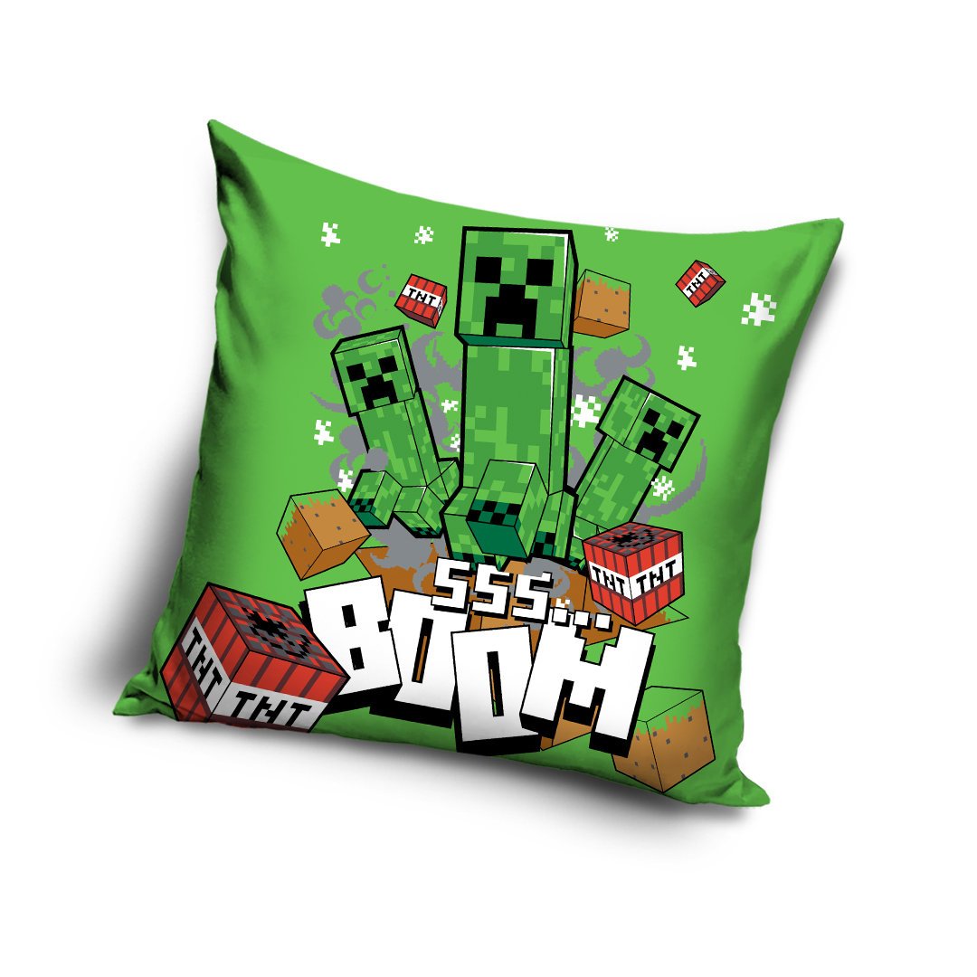 Minecraft Poszewka na poduszkę Velvet Miła Jasiek 40cm Dziecięca