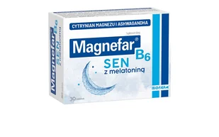 BIOFARM Magnefar B6 Sen x 30 tabl - Układ nerwowy - miniaturka - grafika 1