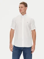 Koszule męskie - Tommy Hilfiger Koszula MW0MW40703 Biały Regular Fit - miniaturka - grafika 1