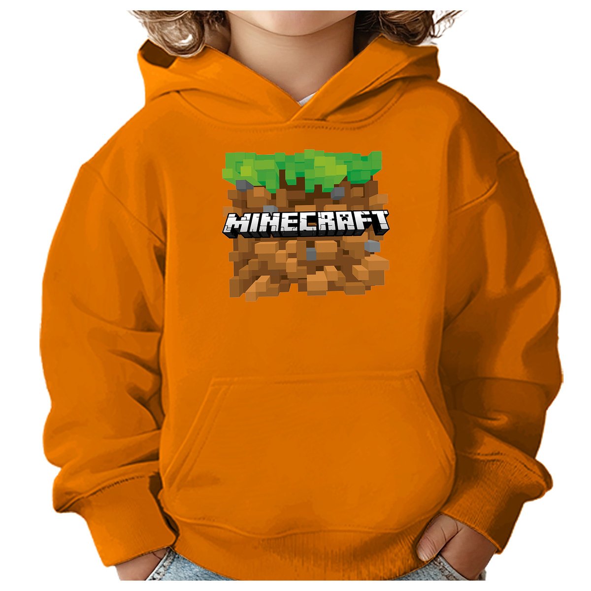 BLUZA DZIECIĘCA MINECRAFT 122-128 DLA DZIEWCZYNKI CHŁOPCA PREZENT