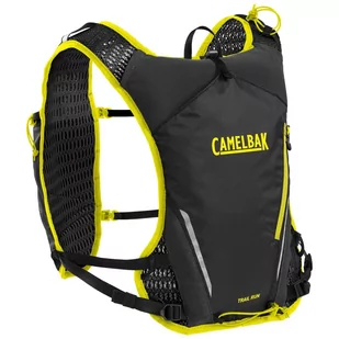 Kamizelka biegowa z dwoma bidonami Flask Camelbak Trail Run Vest czarny - Plecaki - miniaturka - grafika 1