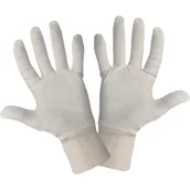 Rękawice robocze - Rękawice bawełniane beżowe L290309P "9" CE LAHTI PRO - miniaturka - grafika 1