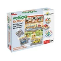 Adventerra Games Puzzle edukacyjne dla dzieci My Eco School  ADVENTERRA GAMES mamytomy-304-0 - Puzzle - miniaturka - grafika 1