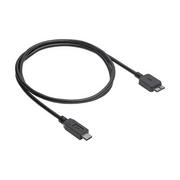 Kable USB - Akyga Kabel USB AK-USB-44 micro USB B (m) / USB type C (m) ver. 3.1 1.0m - miniaturka - grafika 1