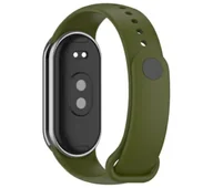 Akcesoria do zegarków - Beline Simple do Mi Band 9/8 Zielony - miniaturka - grafika 1