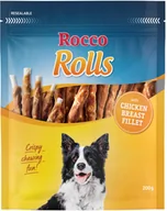 Przysmaki dla psów - Rocco Rocco Rolls pałeczki do żucia - Kurczak, 200 g - miniaturka - grafika 1