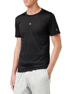 Koszulki męskie - Champion T-shirt męski C-Sport z logo C, czarny, XS - miniaturka - grafika 1