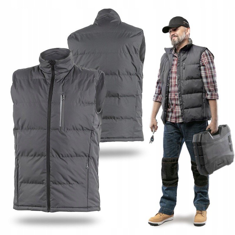 BEZRĘKAWNIK OCIEPLANY ROBOCZY WIED kamizelka zimowa