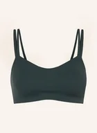 Biustonosze - Nike Biustonosz Sportowy Zenvy Strappy grau - miniaturka - grafika 1