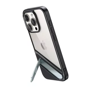 Etui ze stojakiem UGREEN LP738 iPhone 15 Plus (Czarny) - Etui i futerały do telefonów - miniaturka - grafika 1
