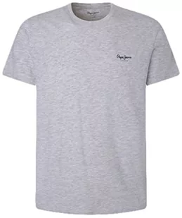 Pepe Jeans Koszulka męska, Szary (jasnoszary Marl), XXL - Koszulki męskie - miniaturka - grafika 1