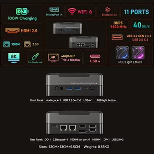 T-bao MN78 Mini PC - Mini PC - miniaturka - grafika 4