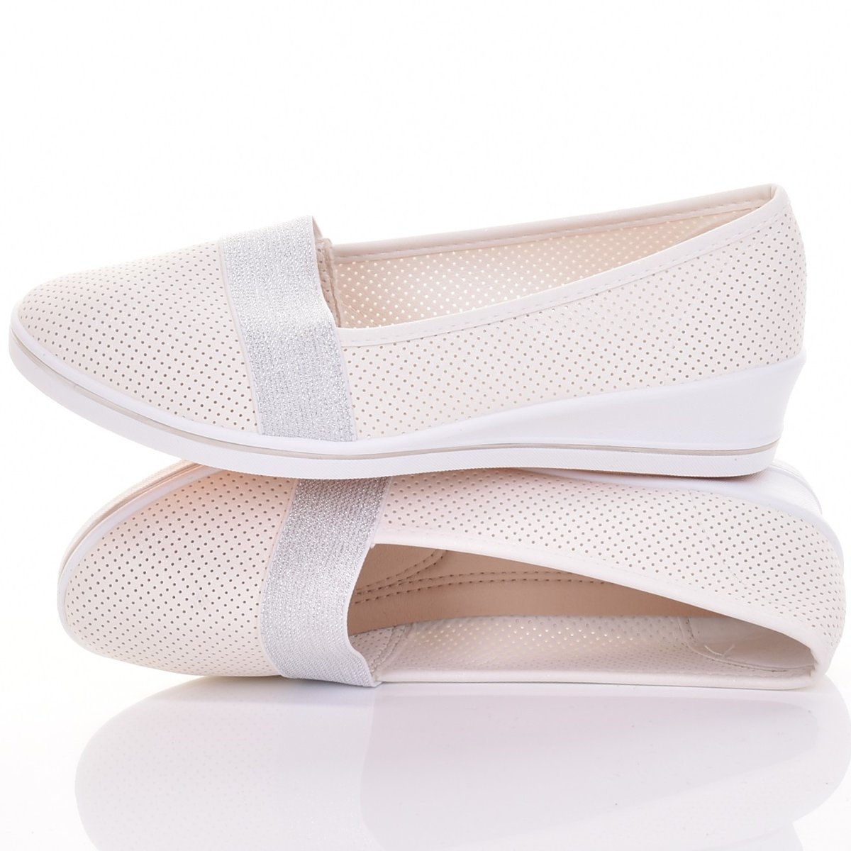 WYKROJONE TENISÓWKI DAMSKIE TRAMPKI SLIP ON WSUWANE
