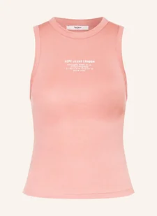 Pepe Jeans Top Viv rosa - Koszulki i topy damskie - miniaturka - grafika 1