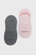 Skarpetki damskie - Calvin Klein Skarpetki (2-pack) damskie kolor różowy - miniaturka - grafika 1