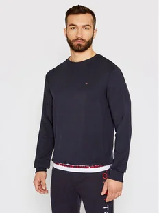 Tommy Hilfiger Bluza Track Top UM0UM01928 Granatowy Regular Fit - Bluzy męskie - miniaturka - grafika 1