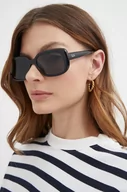 Okulary przeciwsłoneczne - Ray-Ban okulary przeciwsłoneczne damskie kolor czarny 0RB4421D - miniaturka - grafika 1