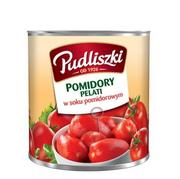 Pasztet i przetwory mięsne - Pudliszki Pomidory pelati w soku pomidorowym 2,55 kg - miniaturka - grafika 1