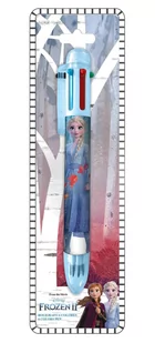 Długopis 6 kolorowy, Frozen mix, WD20895DT - Przybory szkolne - miniaturka - grafika 1