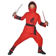 Balony i akcesoria - Strój, Kostium przebranie Wojownik Ninja, 8-10 lat - miniaturka - grafika 1