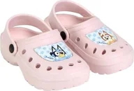 Buty dla dziewczynek - KLAPKI KROKSY DZIECIĘCE PIANKOWE BLUE BINGO RÓŻOWE 30/31 CHODAKI BUTY - miniaturka - grafika 1