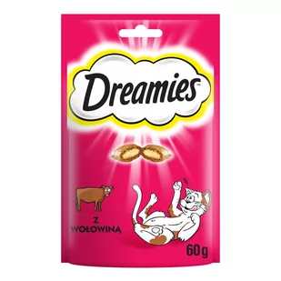 Dreamies z wołowiną 60g 13226-uniw - Suplementy i witaminy dla kotów - miniaturka - grafika 1