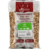 Węgiel do grilla - Zrębki BROWIN Jabłoń 450 g - miniaturka - grafika 1