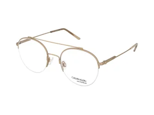 Calvin Klein CK19144F 008 - Okulary korekcyjne, oprawki, szkła - miniaturka - grafika 2