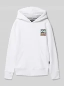 Swetry dla chłopców - Bluza z kapturem i kieszenią kangurką - miniaturka - grafika 1