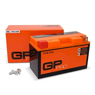 GP-PRO GT7B-BS 12 V 6 Ah akumulator żelowy (podobny do YT7B-BS / 50719) (bezobsługowy i zamknięty) akumulator motocyklowy - Akumulatory motocyklowe - miniaturka - grafika 1
