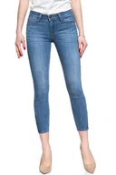 Spodnie damskie - Spodnie Damskie Lee Scarlett Cropped High Blue L30Cpfyo-W29 L33 - miniaturka - grafika 1