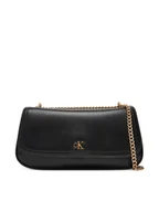 Torebki damskie - Calvin Klein Torebka Ck Convertible Chain Small Bag LV04F3172G Czarny - miniaturka - grafika 1