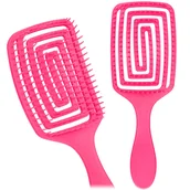 Szczotki do włosów dla dzieci - Szczotka do włosów różowa typ 2 - miniaturka - grafika 1