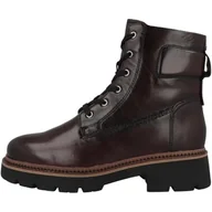 Kozaki damskie - Tamaris Damskie buty 1-25260-41, modne kozaki, bordowe, 39 EU, bordowy, 39 EU - miniaturka - grafika 1