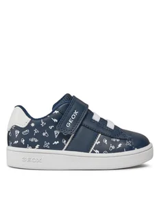 Geox Sneakersy B Eclyper Boy B455LA 00454 C4211 Granatowy - Buty dla chłopców - miniaturka - grafika 1
