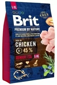 Brit Premium by Nature Senior L+XL 3 kg - Sucha karma dla psów - miniaturka - grafika 1