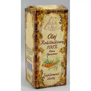 Ukrainskie kosmetyki UKRAIŃSKIE KOSMETYKI OLEJ ROKITNIKOWY 50ML UK509 - Olejki do ciała i włosów - miniaturka - grafika 1