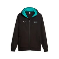 Bluzy męskie - Bluza z kapturem męska Puma MAPF1 czarna 62114701-M - miniaturka - grafika 1