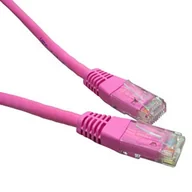 Patchcordy - LOGON FTP Cat5e 5m kabel sieciowy Różowy - miniaturka - grafika 1