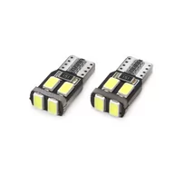 Żarówki samochodowe - CANBUS AMiO Led 6smd-2 5730 t10 (w5w) white AMI-01622 - miniaturka - grafika 1