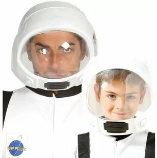 Hełm Astronauty - 1 szt. - Dodatki do strojów karnawałowych - miniaturka - grafika 1