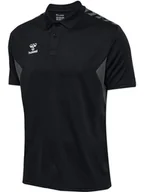 Koszulki męskie - Koszulka sportowa Hummel Authentic Functional Polo r. L - miniaturka - grafika 1