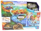 Samochody i pojazdy dla dzieci - Hot Wheels Raceverse Jurassic World Crash&Splash - miniaturka - grafika 1
