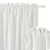 Firany - Firana gotowa 300x240 biała firanka Sensia taśma - miniaturka - grafika 1