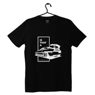 Odzież do sportów motorowych - T-shirt koszulka IS THAT A SUPRA JDM czarna-M - miniaturka - grafika 1