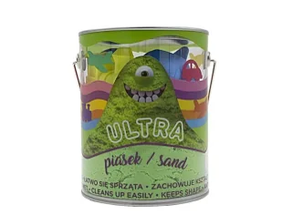 Ultra Piasek 900g zielony + 4 foremki Pojazdy - EPEE - Zabawki kreatywne - miniaturka - grafika 1